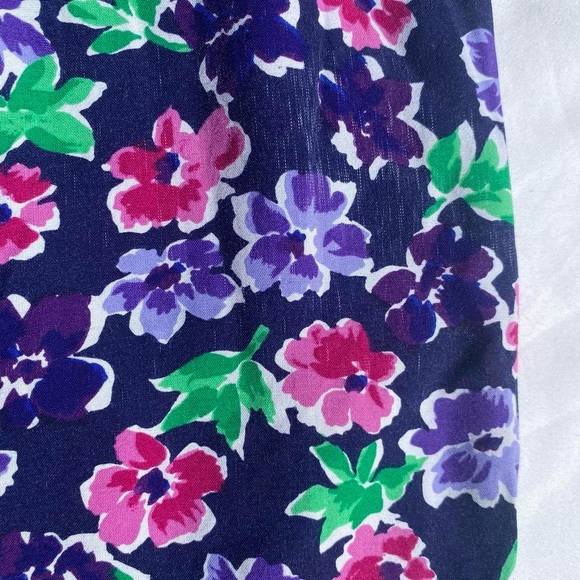 Vintage Karin Stevens Floral Dress - Picture 8 of 8